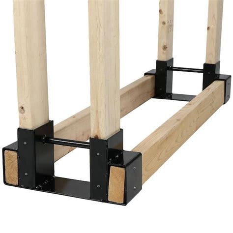 metal firewood brackets|firewood log brackets home depot.